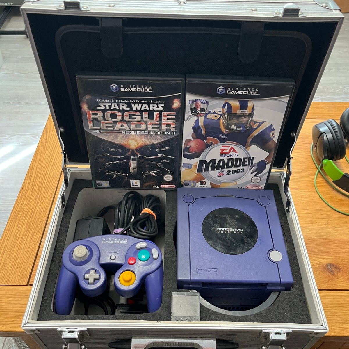 Buy Indigo GameCube console With metal flight case -@ 8BitBeyond Buy Indigo GameCube console With metal flight case -@ 8BitBeyond
